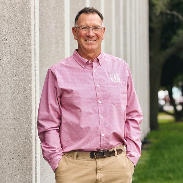 Antigua President's Collection Cardinal Oxford Button Down